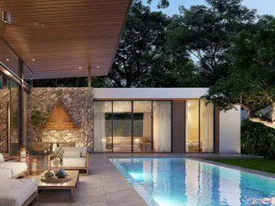 Mono Champaca Villas, Phuket : villas avec piscine exclusives à vendre à Layan – Nai Thon Beach