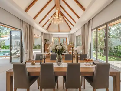 Anchan Indigo – Luxueuses villas avec piscine 3 chambres à vendre dans le paisible district de Thalang, Phuket