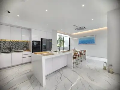 Villa moderne 3 chambres avec piscine privée à Ban Don, Phuket