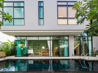 Villa moderne avec piscine 3 chambres à The Wallaya Villas Harmony, Bang Tao, Phuket