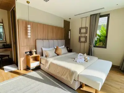 Erawana : luxueuse villa avec piscine 4 chambres à louer à Choeng Thale, Phuket
