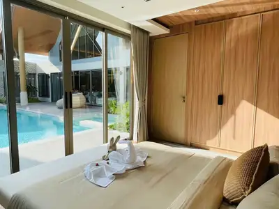 Erawana : luxueuse villa avec piscine 4 chambres à louer à Choeng Thale, Phuket