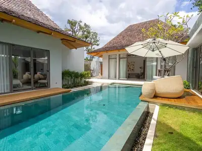 Luxueuse villa 3 chambres à Anchan Flora en location longue durée, Phuket