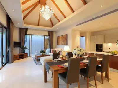 Luxueuse villa 4 chambres avec piscine privée en location annuelle à Anchan Hill, Choeng Thale