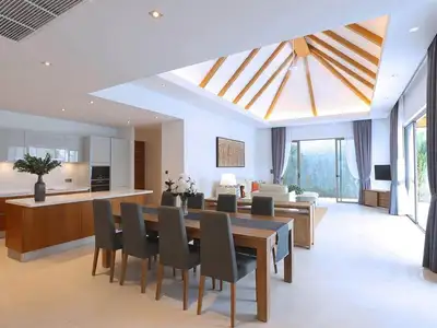 Luxueuse villa 4 chambres avec piscine privée en location annuelle à Anchan Hill, Choeng Thale