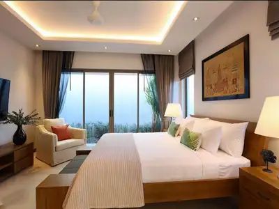 Luxueuse villa 4 chambres avec piscine privée en location annuelle à Anchan Hill, Choeng Thale