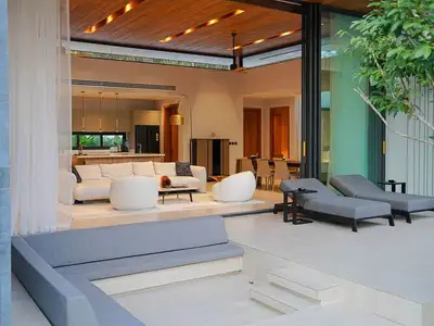 Luxueuse villa de designer 4 chambres avec mobilier haut de gamme à Botanica Foresta