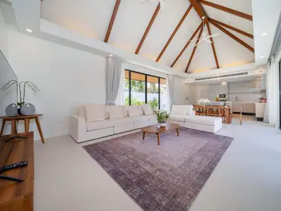 Villa Anchan contemporaine 2 chambres à louer près de Layan Beach