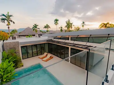 Villa moderne 3 chambres avec piscine & toit-terrasse à Laguna-Layan-Bangtao, Phuket