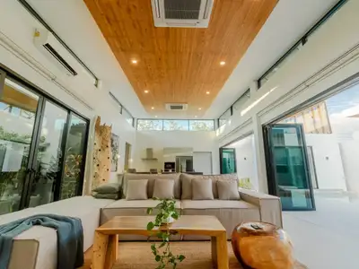 Villa moderne 3 chambres avec piscine & toit-terrasse à Laguna-Layan-Bangtao, Phuket