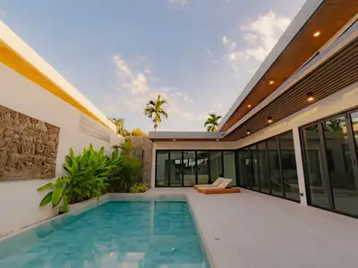 Villa moderne 3 chambres avec piscine & toit-terrasse à Laguna-Layan-Bangtao, Phuket