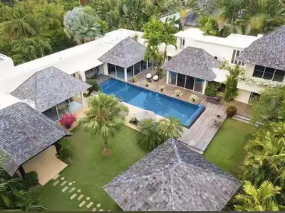 Spacieuse villa avec piscine 4 chambres à louer à Layan