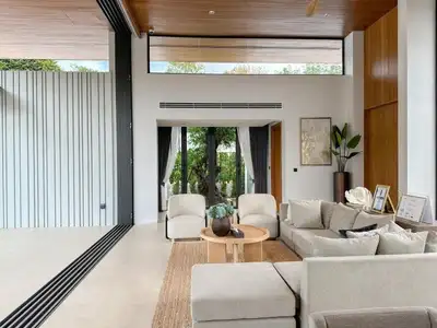 Villa Botanica : élégante villa avec piscine 4 chambres à louer à Layan