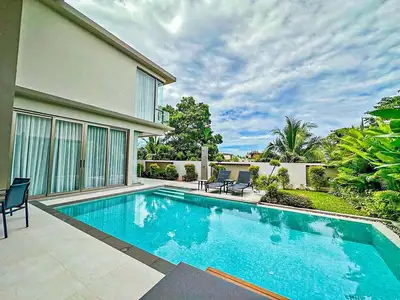 Bang Tao | Villa luxueuse 4 chambres à louer à Phuket – Piscine privée & jardin | SC17022504