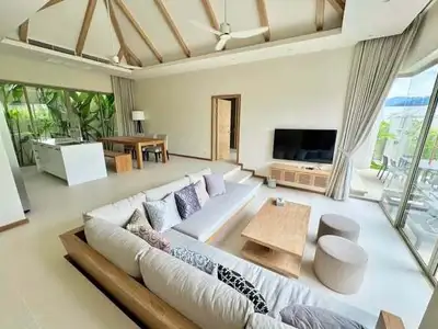 Luxe tropical moderne à Trichada Sky – Villa 3+1 chambres à louer à Phuket
