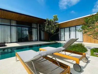 Villa moderne de style zen 3 chambres à louer à PruChampa, Phuket