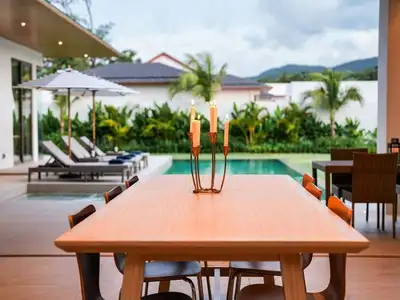 Spacieuse villa avec piscine 3 chambres à Bang Jo – Tranquillité & praticité