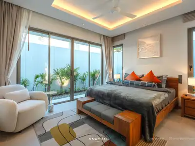 Élégante villa avec piscine 2 chambres à louer à Anchan Flora – Art de vivre luxueux à Phuket
