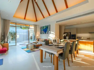 Élégante villa avec piscine 2 chambres à louer à Anchan Flora – Art de vivre luxueux à Phuket