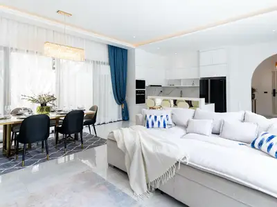 Villa de luxe 3 chambres d'inspiration marocaine à Menara Hills à louer, Phuket