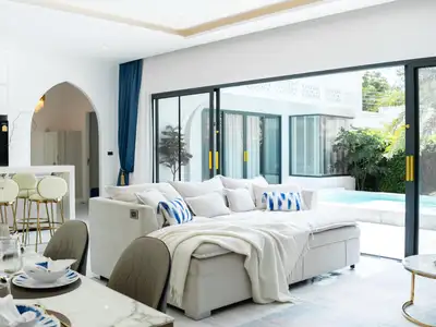 Villa de luxe 3 chambres d'inspiration marocaine à Menara Hills à louer, Phuket