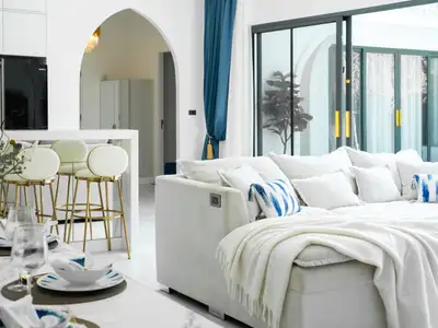 Villa de luxe 3 chambres d'inspiration marocaine à Menara Hills à louer, Phuket