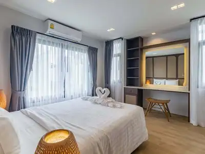 Élégante villa 3 chambres en location longue durée près de Laguna Phuket avec accès piscine