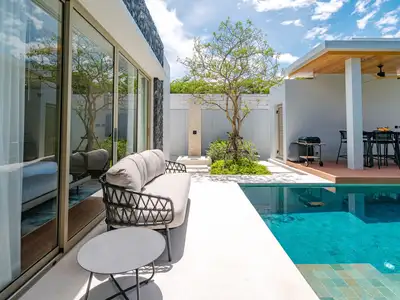 Élégante villa de luxe 3 chambres avec piscine à Botanica Prestige, Layan