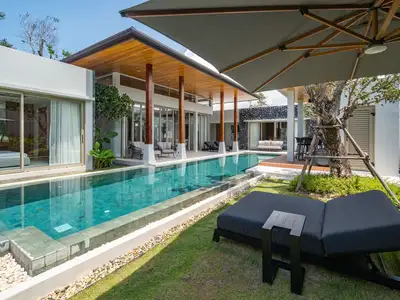 Élégante villa de luxe 3 chambres avec piscine à Botanica Prestige, Layan