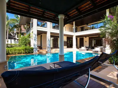 Villa en location longue durée au Maan Tawan Estate – Élégante 4 chambres près de Layan Beach, Phuket