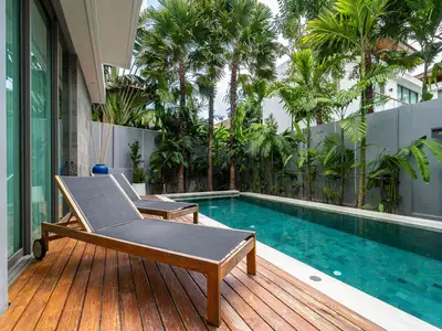 Villa moderne avec piscine 4 chambres à louer à Pasak, Phuket – Courte ou longue durée