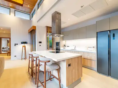 Villa privée neuve avec piscine 4 chambres à louer à Botanica Foresta, Phuket