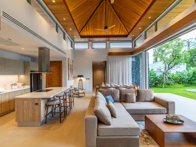 Villa privée neuve avec piscine 4 chambres à louer à Botanica Foresta, Phuket