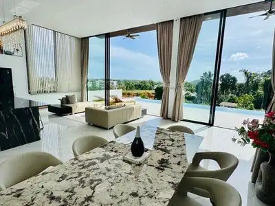 Villa de luxe à Layan à vendre à Phuket, vue mer, 5 chambres & emplacement de choix | SD04082507