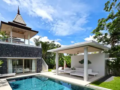 Botanica The Nature – Villa de luxe 4 chambres à louer à Cherngtalay, Phuket