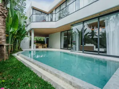 Villa moderne avec piscine 3 chambres à vendre près de Layan Beach – Phuket