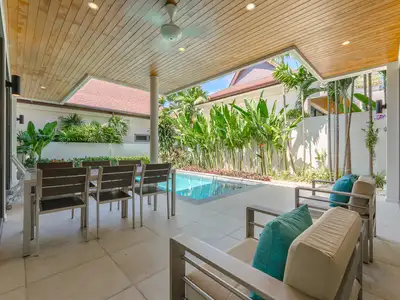 Villa moderne avec piscine 4 chambres à vendre à Rawai, Phuket – KA Villa | BD16022602