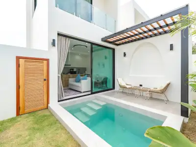Sunrise Palm Choeng Thale Phuket – Villa avec piscine 1 chambre à louer | SD17023602