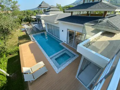 Gloria Manik Phuket – Villa connectée 4 chambres à louer, vue jungle, neuve | SD17022603