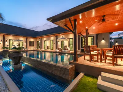 Two Tara Villa près de Layan Beach | Villa avec piscine 4 chambres à louer