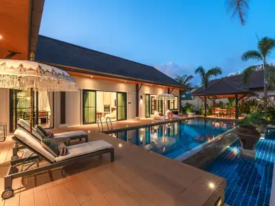 Two Tara Villa près de Layan Beach | Villa avec piscine 4 chambres à louer
