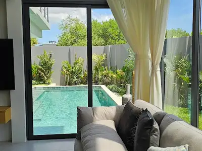 Villa de luxe 2 chambres à louer à Cherng Talay avec piscine | SI27052601